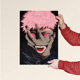 Sukuna Itadori - Jujutsu Kaisen Cursed King Poster